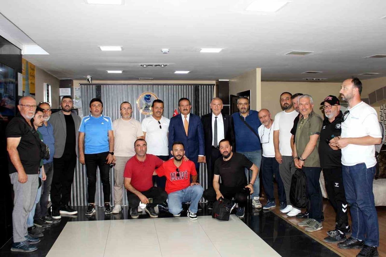 TÜRKİYE SPOR YAZARLARI DERNEĞİ (TSYD) GENEL MERKEZ ŞUBELER SORUMLUSU KEMAL ÇAĞLAYAN, ÇORUM’DA BİR...