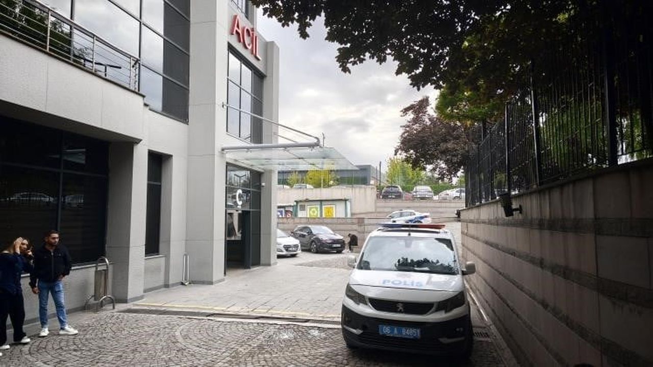 AKGÜN'ÜN KALDIRILDIĞI HASTANE