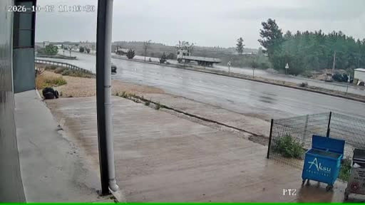 17 kişinin yaralandığı kazanın görüntüleri ortaya çıktı