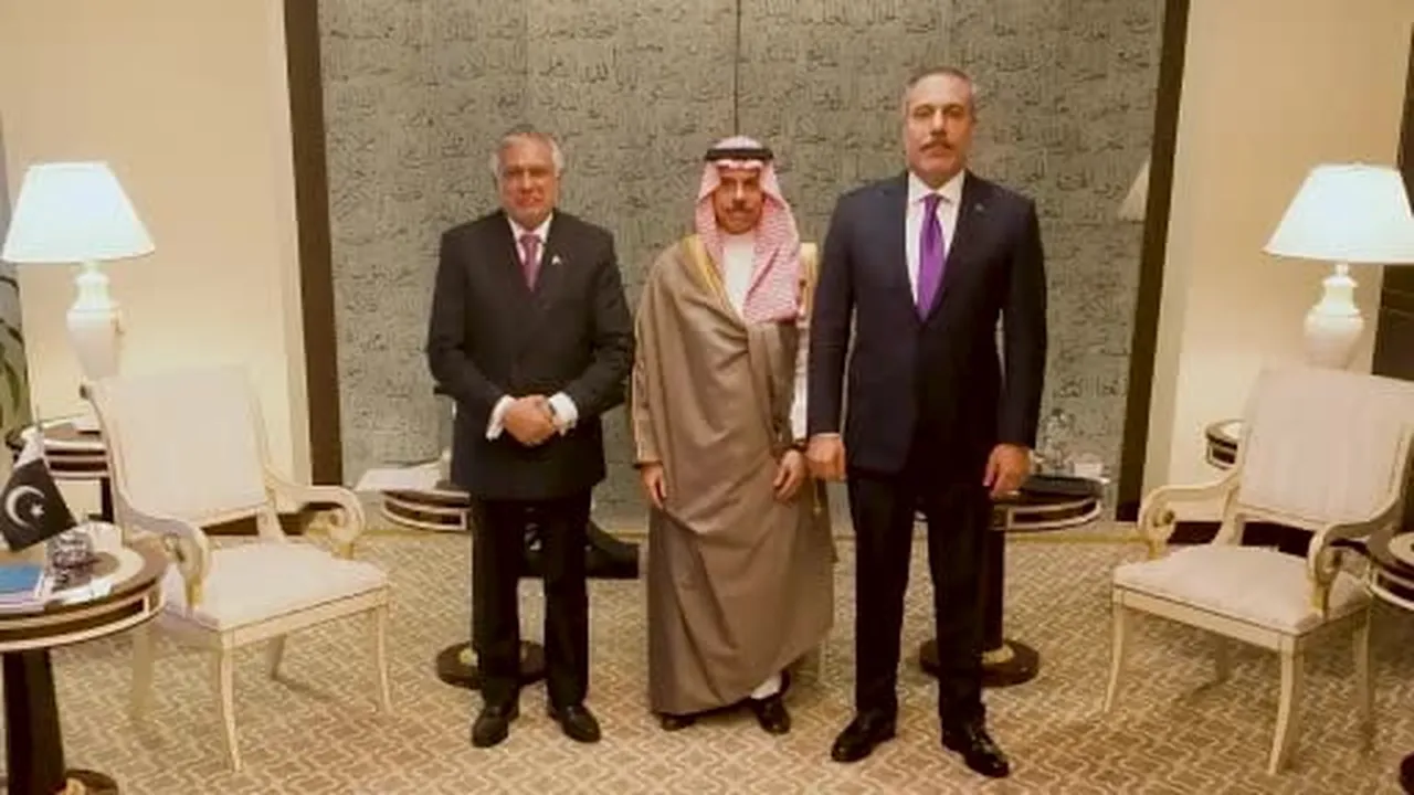 Dışişleri Bakanı Hakan Fidan, New York'ta Ortak Savunma için Mekke Anlaşması Dışişleri Bakanları...