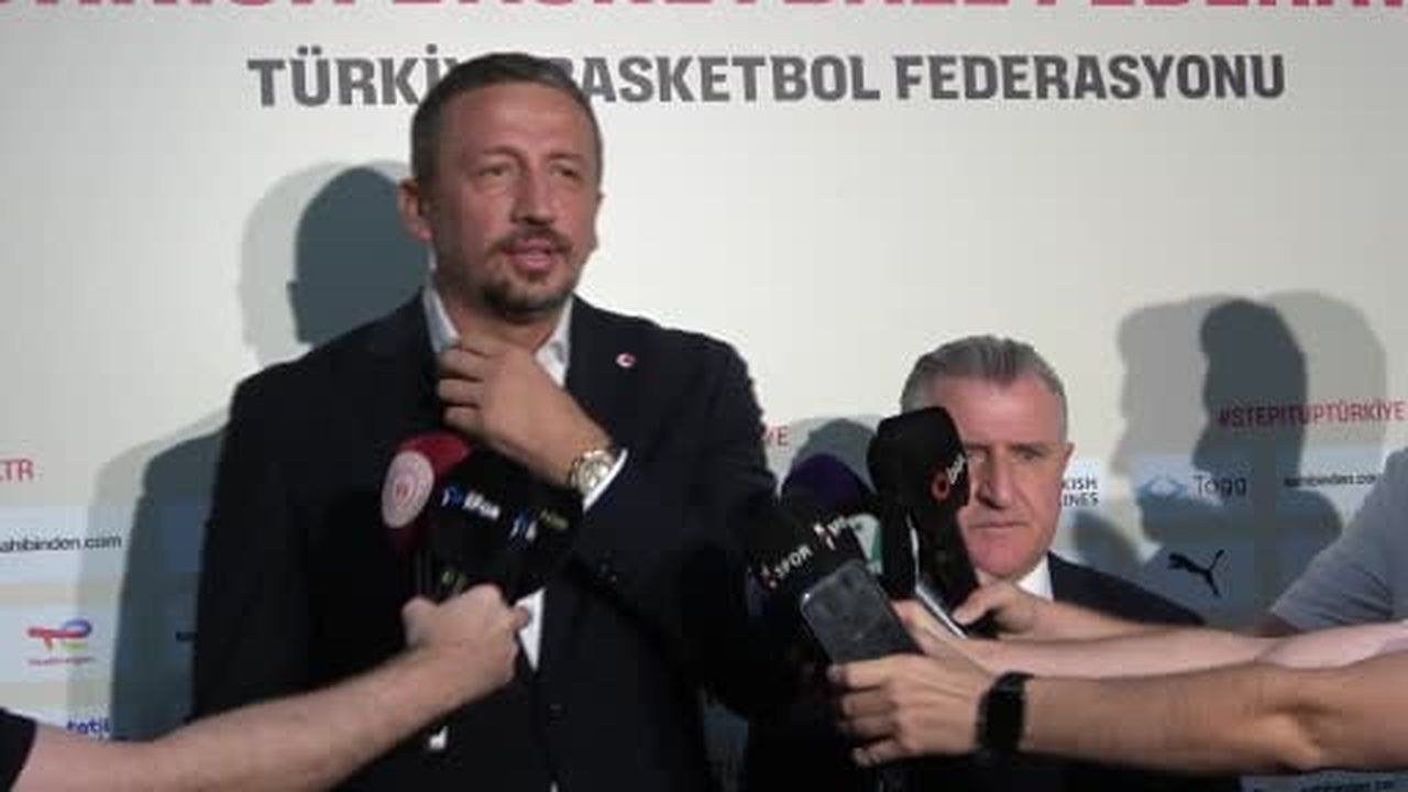 Türkiye Basketbol Federasyonu Başkanı Hidayet Türkoğlu, A Milli Erkek Basketbol Takımı’nın...