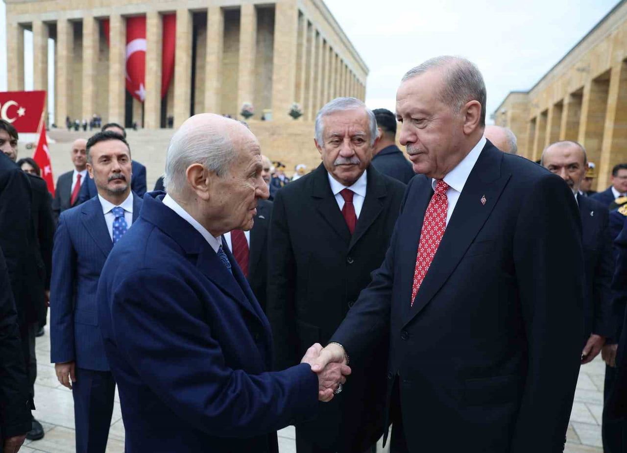 CUMHURBAŞKANI RECEP TAYYİP ERDOĞAN’IN, CUMHURİYET’İN 103. YIL DÖNÜMÜNDE ANITKABİR’DE DÜZENLENEN...