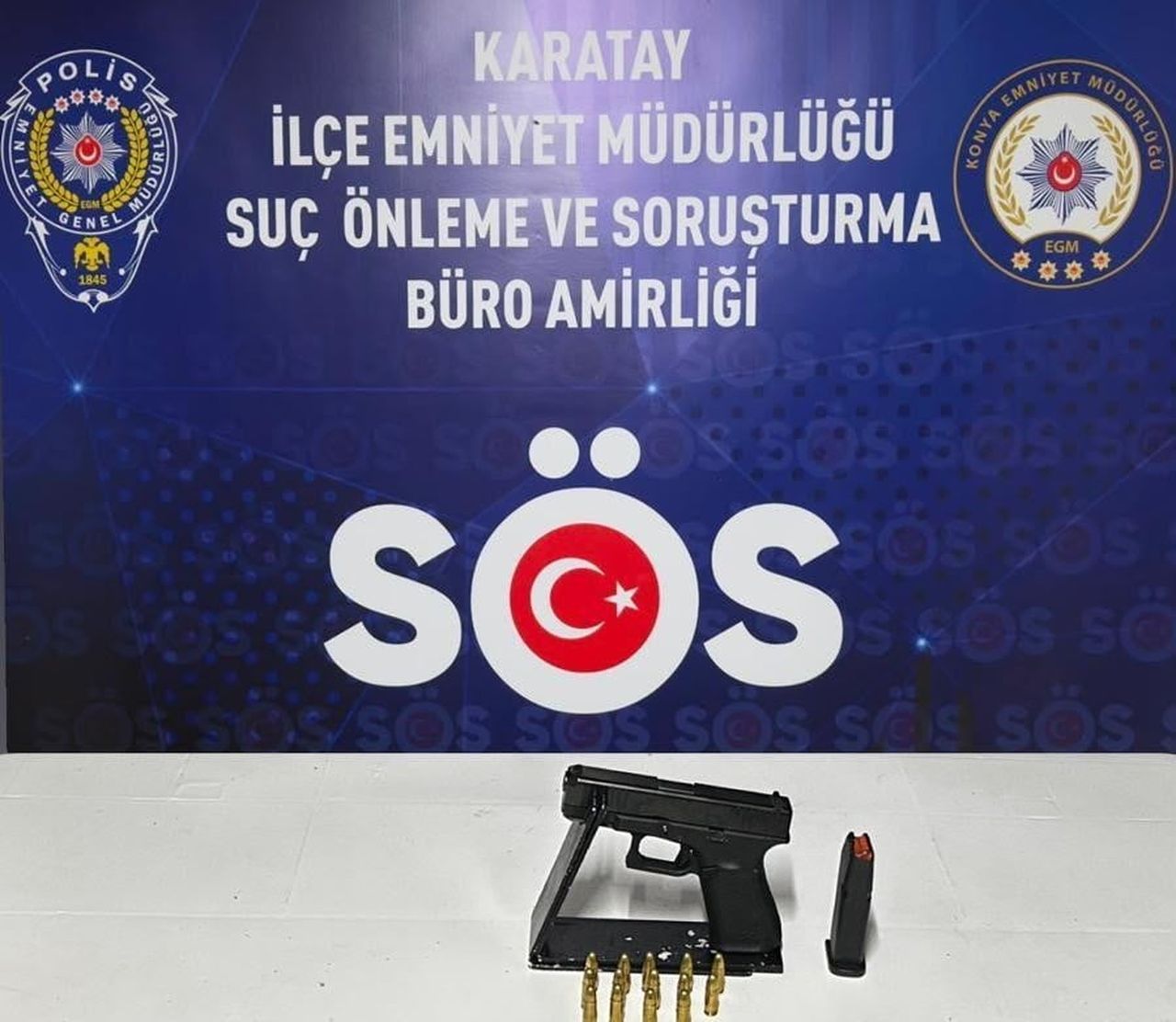 KONYA’DA TRAFİKTE SALDIRI AMACIYLA ISRARLA TAKİP ETTİKLERİ BELİRLENEN 2 ŞÜPHELİ YAKALANDI....