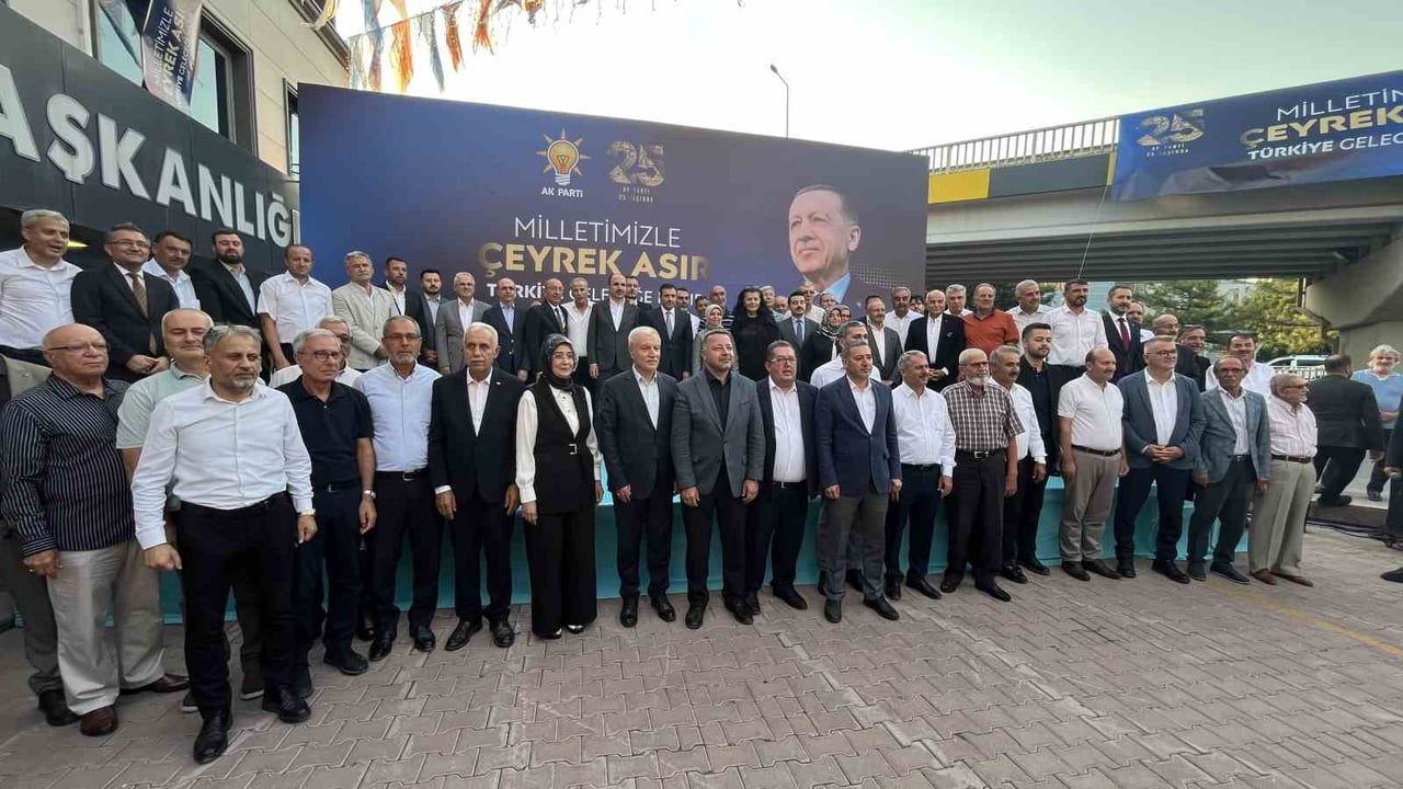 AK PARTİ KONYA İL BAŞKANLIĞI TARAFINDAN, AK PARTİ'NİN KURULUŞUNUN 25. YIL DÖNÜMÜ DOLAYISIYLA VEFAT...