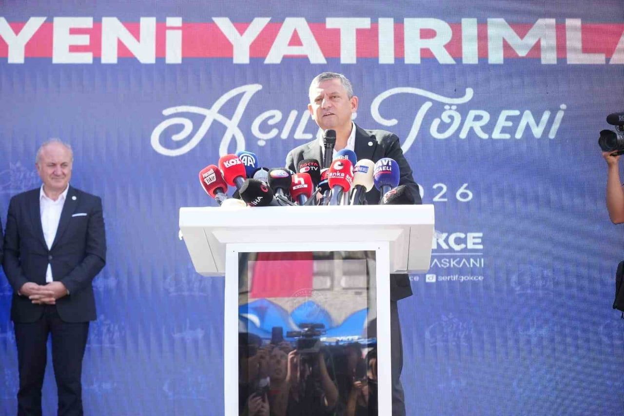 ÖZGÜR ÖZEL, ÇENESUYU A.Ş. İDARİ BİNA VE İLAVE YATIRIMLAR AÇILIŞ TÖRENİNE KATILDI.