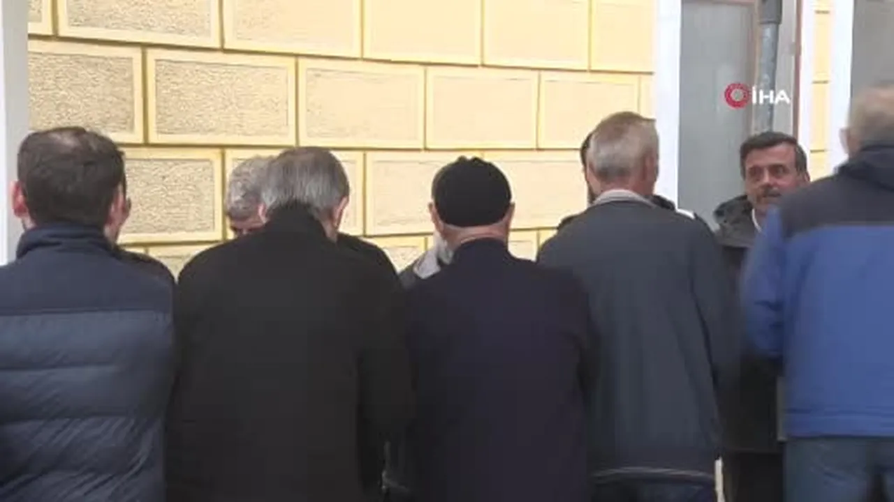 Sel sularına kapılan eski muhtar son yolculuğuna uğurlandı