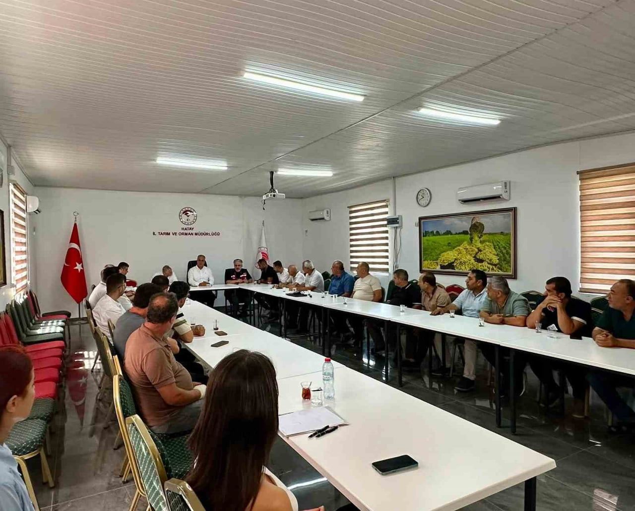 HATAY’DA SALÇA ÜRETİCİLERİNİN KATILIMIYLA GIDA GÜVENİLİRLİĞİ VE SEKTÖREL KONULARIN...
