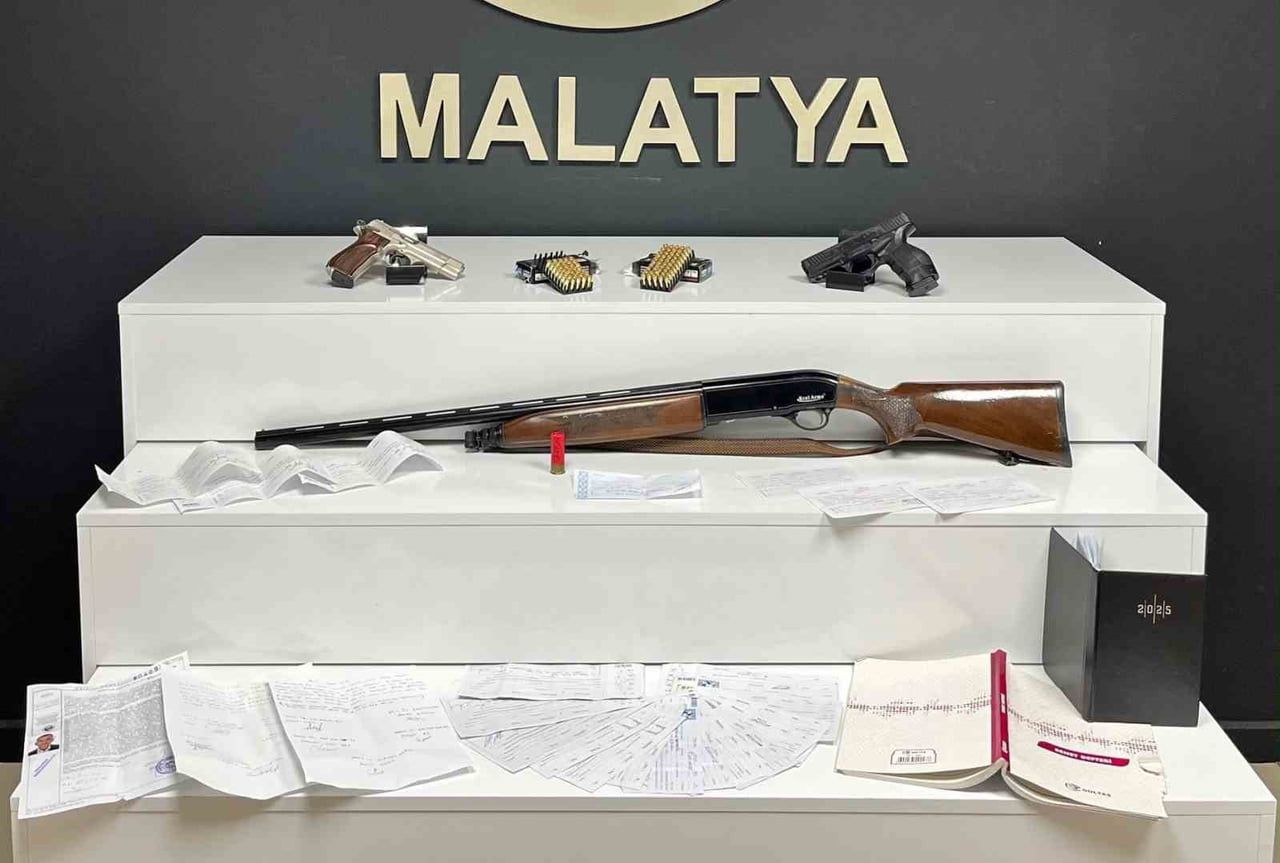 MALATYA'DA TEFECİLİK OPERASYONUNDA 9 TUTUKLAMA