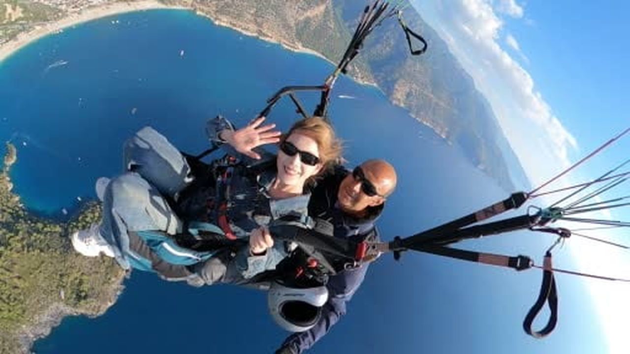 Fethiye'de gökyüzünde her 3 kişiden biri Çinli