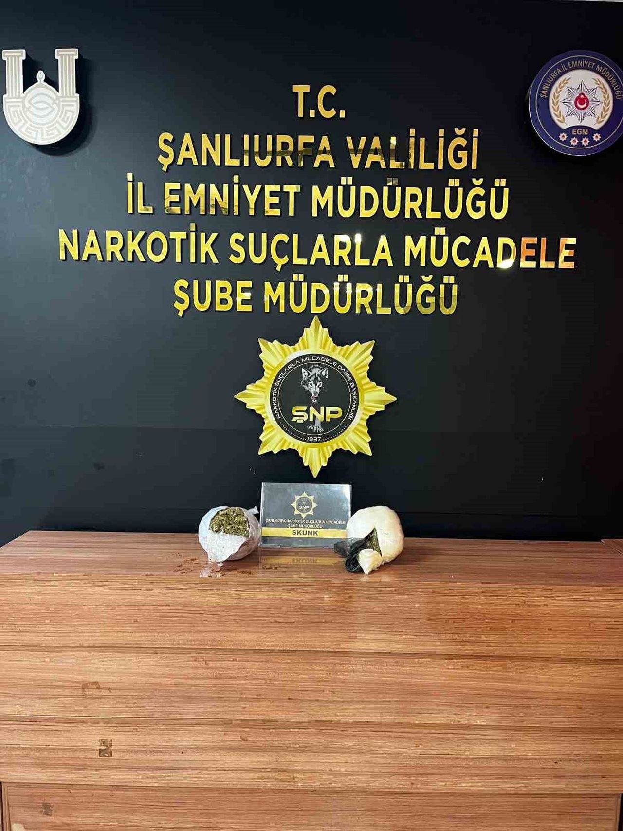 ŞANLIURFA'DA UYUŞTURUCU MADDE ELE GEÇİRİLDİ: 4 TUTUKLAMA