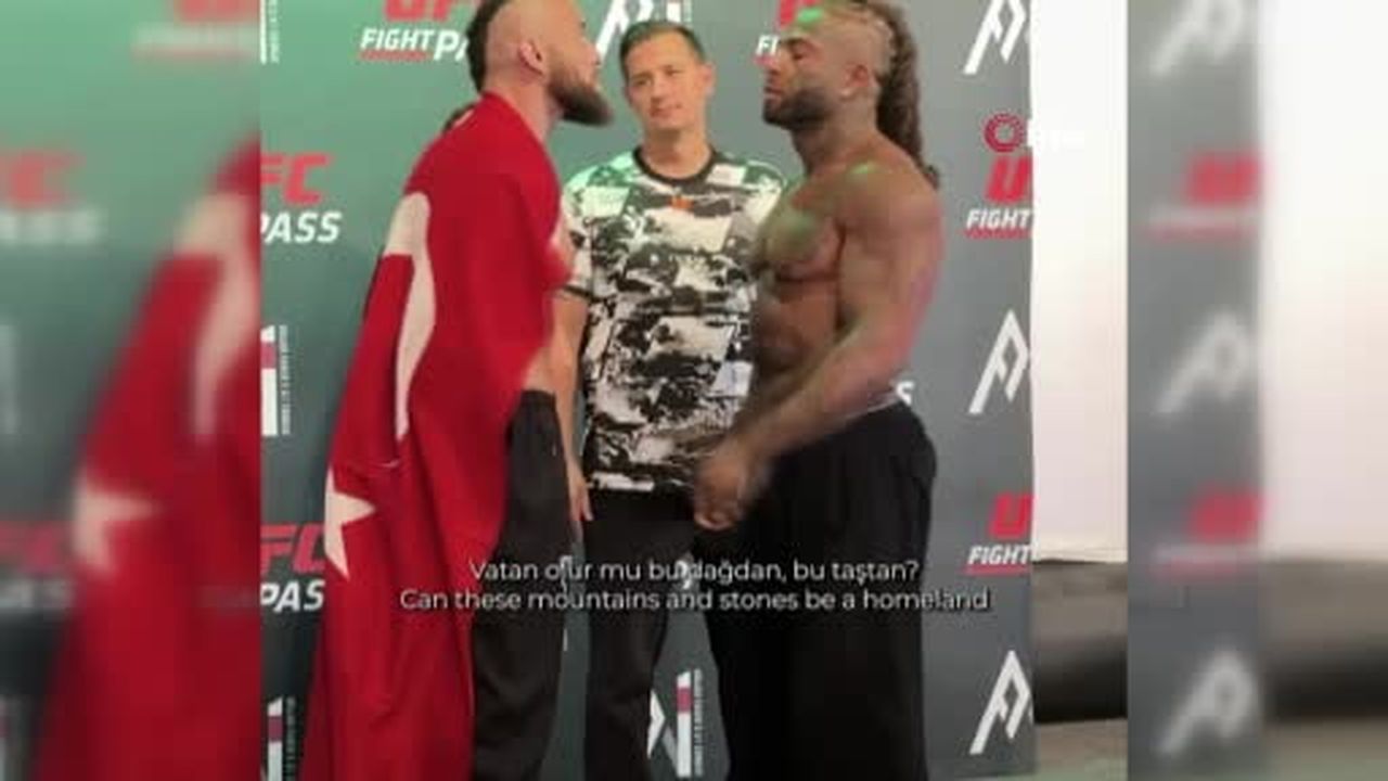 ABD'de düzenlenen A1 Combat 37 karma dövüş sanatları (MMA) organizasyonunda mücadele eden Türk...