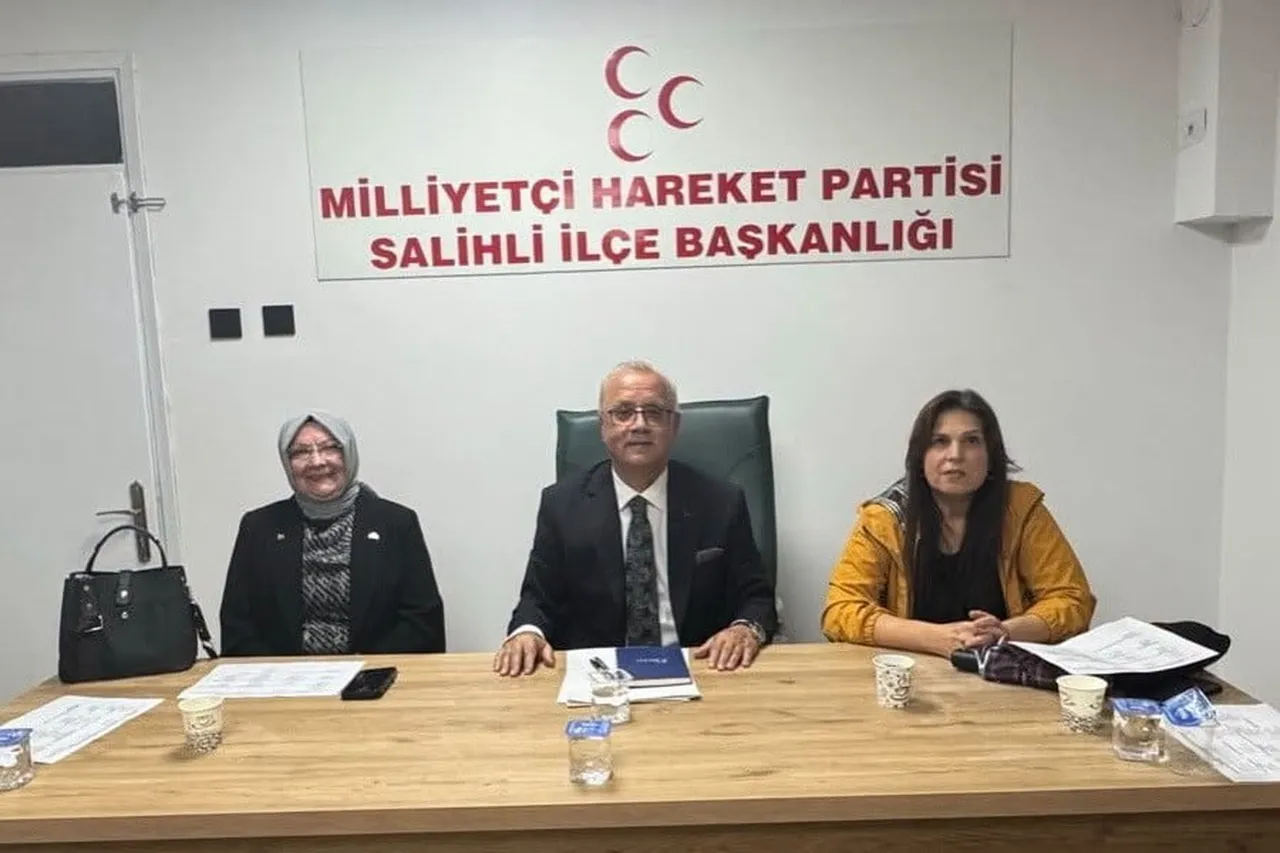 MİLLİYETÇİ HAREKET PARTİSİ (MHP) SALİHLİ İLÇE TEŞKİLATI, İLÇE BAŞKANI ZEKİ KAYDA BAŞKANLIĞINDA...