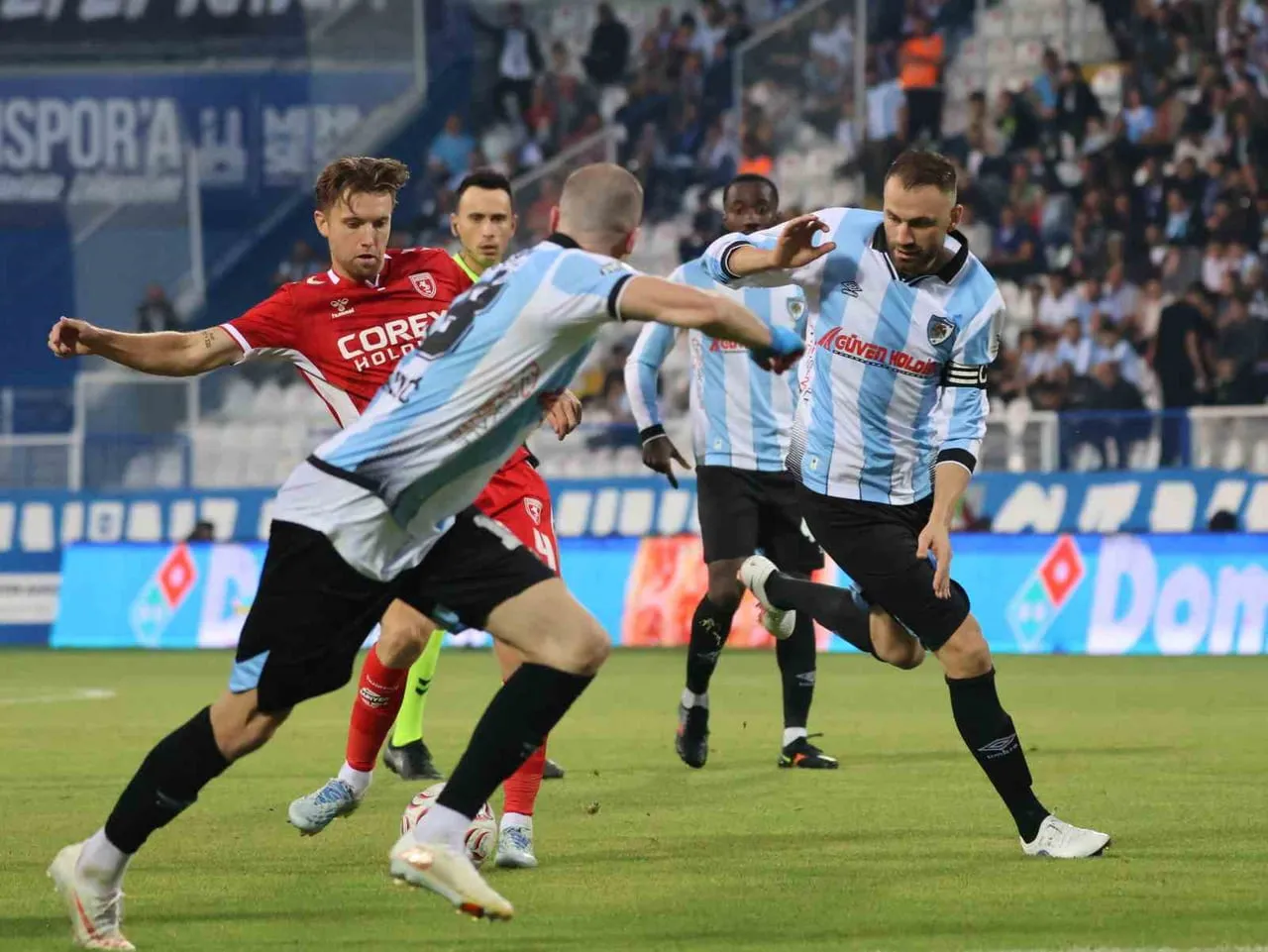 TRENDYOL SÜPER LİG'İN 6. HAFTASINDA ERZURUMSPOR FK, SAHASINDA SAMSUNSPOR'U 1-0 MAĞLUP ETTİ.