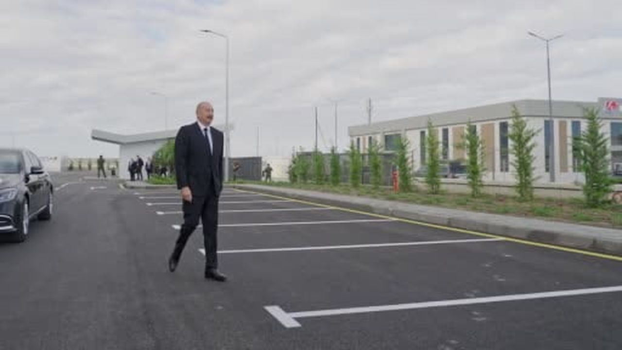 Azerbaycan’ın başkenti Bakü’deki Pirallahı Sanayi Parkı’nda Türkiye merkezli Gen İlaç ile...