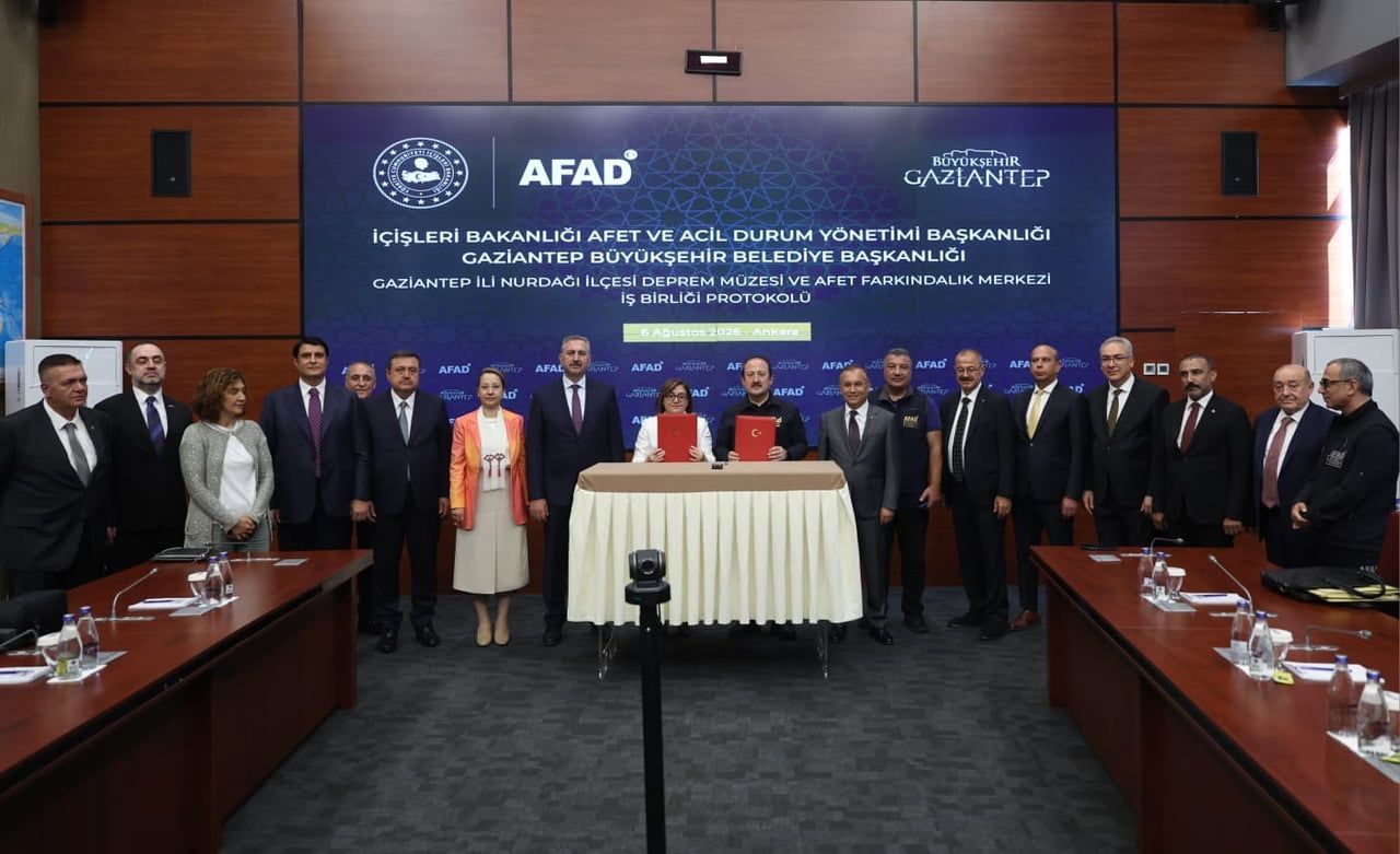 GAZİANTEP BÜYÜKŞEHİR BELEDİYESİ VE İÇ İŞLERİ BAKANLIĞI AFET VE ACİL DURUM YÖNETİMİ BAŞKANLIĞI...