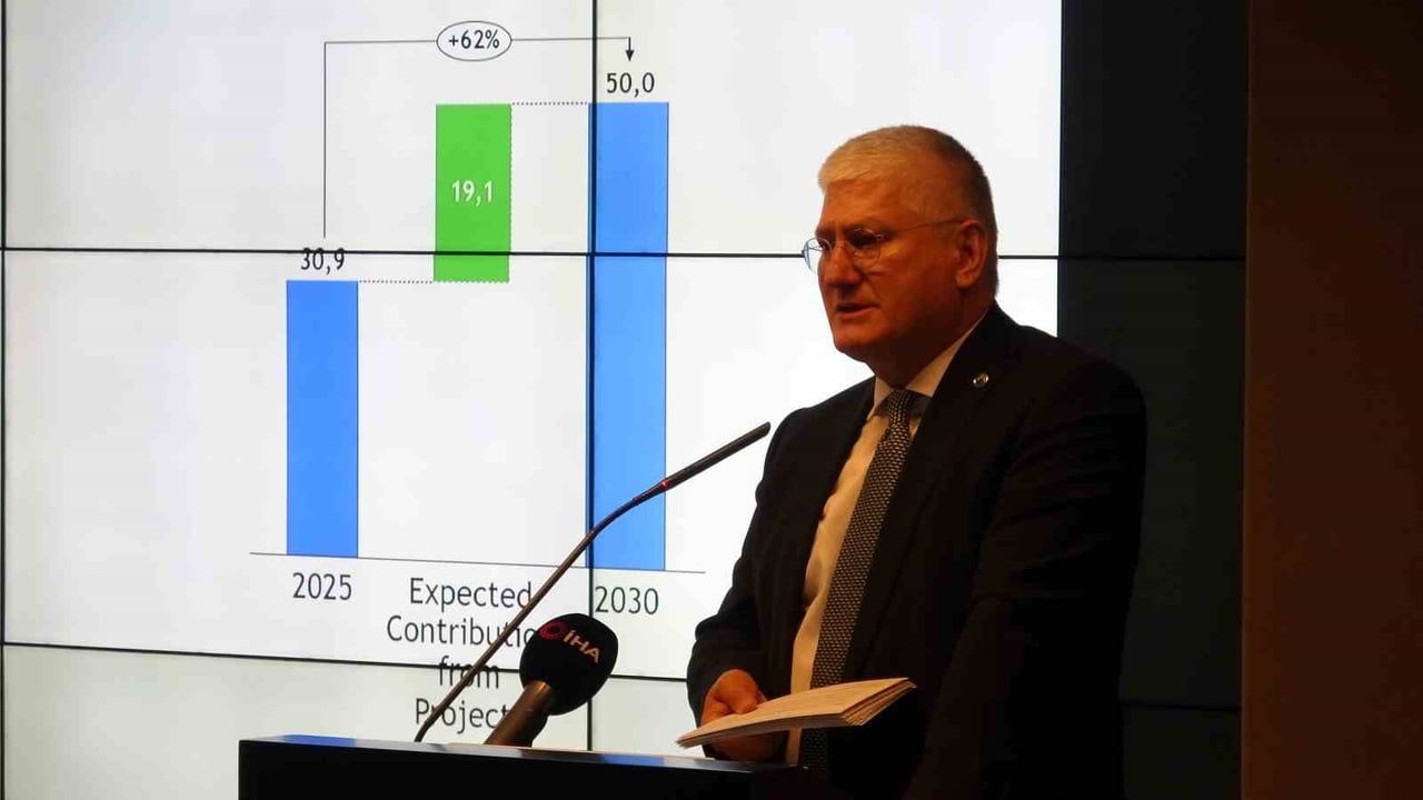 KONFERANSIN AÇILIŞINDA KONUŞAN TÜRKİYE SİGORTA BİRLİĞİ (TSB) BAŞKANI AHMET YAŞAR, İKLİM...