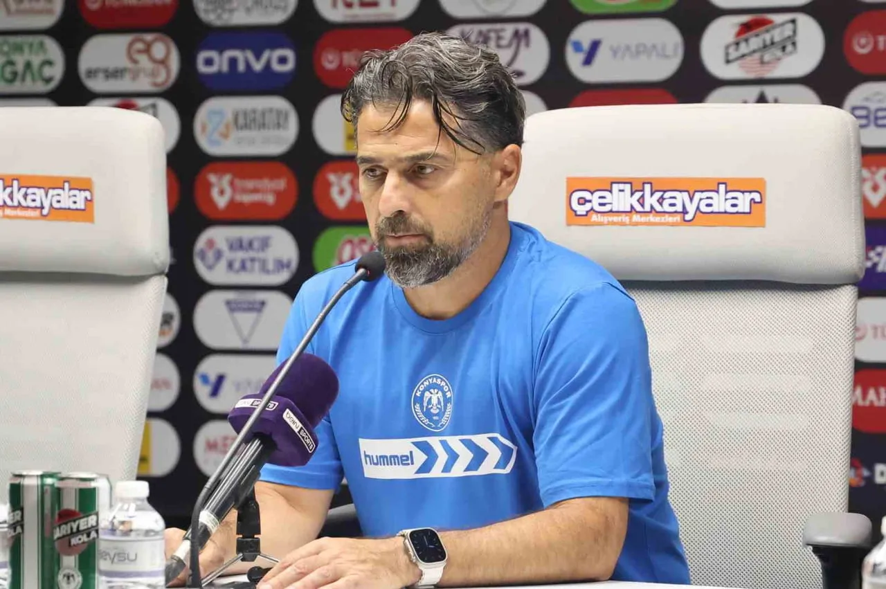 KONYASPOR TEKNİK DİREKTÖRÜ İLHAN PALUT, "İLK İKİ MAÇ İYİ GEÇMEMİŞTİ. BUGÜN BURADA HEM DAHA İYİ...