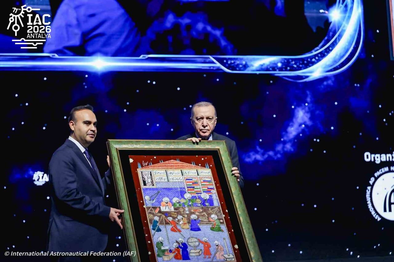 CUMHURBAŞKANI RECEP TAYYİP ERDOĞAN, ANTALYA'DA DÜZENLENEN 77. ULUSLARARASI UZAY KONGRESİ'NİN RESMİ...