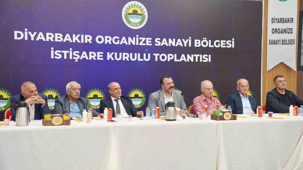 DİYARBAKIR ORGANİZE SANAYİ BÖLGESİ İSTİŞARE KURULU TOPLANTISI, M. ŞİRİN AÇAR KONGRE MERKEZİ'NDE...