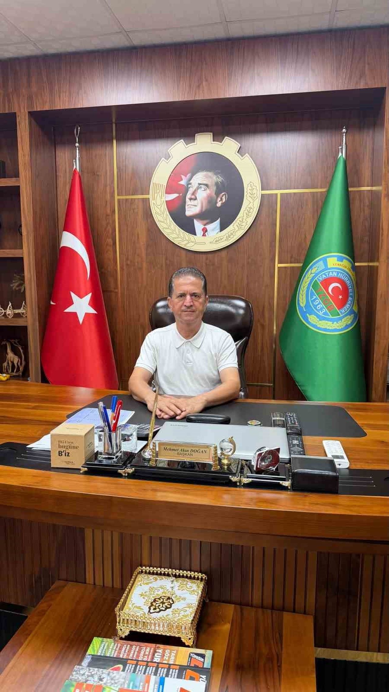 YÜREĞİR ZİRAAT ODASI BAŞKANI MEHMET AKIN DOĞAN, TARIMSAL ÜRETİMDE ARTAN GİRDİ FİYATLARININ...