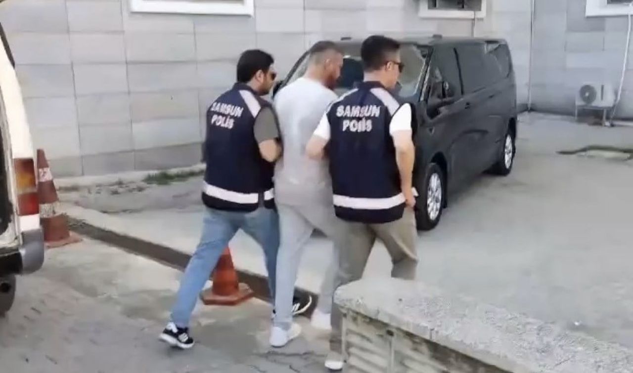 SAMSUN’DA 16 YIL 9 AY 27 GÜN KESİNLEŞMİŞ HAPİS CEZASIYLA ARANAN ŞAHIS, POLİS EKİPLERİNİN ÇALIŞMASI...