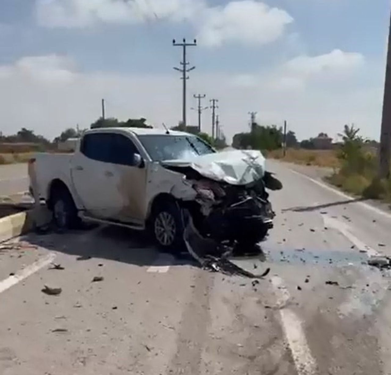 AKSARAY’DA TRAKTÖR İLE PİKABIN ÇARPIŞMASI SONUCU MEYDANA GELEN TRAFİK KAZASINDA 2 KİŞİ...
