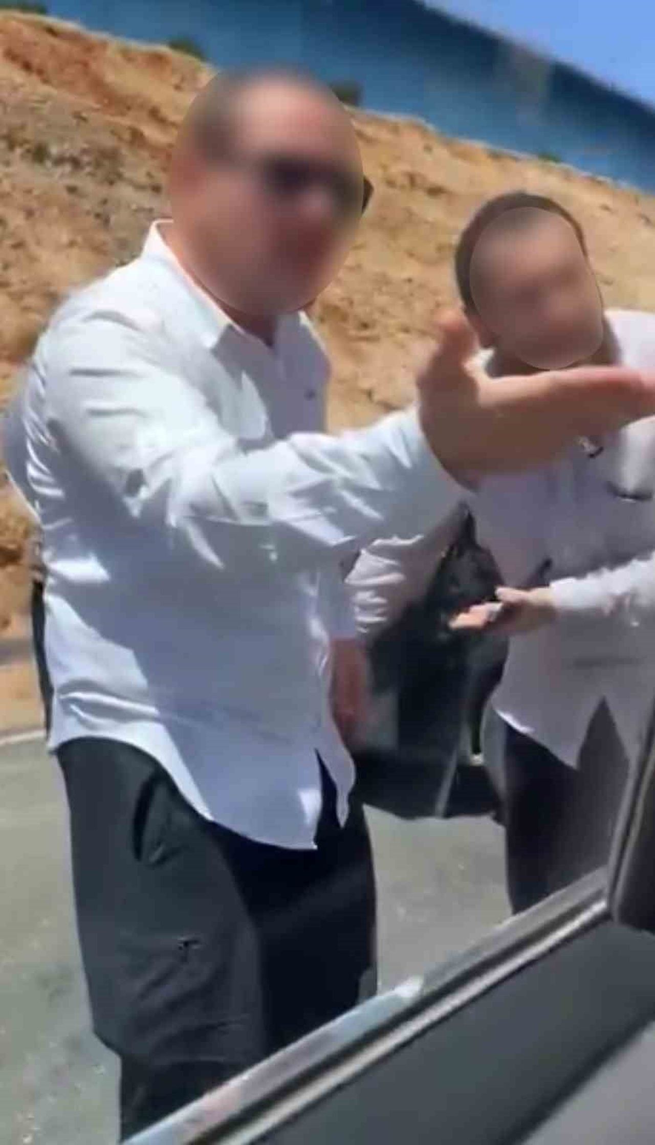 GERGİN ANLAR KAMERAYA YANSIDI