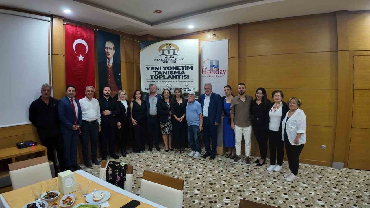 DİDİM MALATYALILAR DERNEĞİ YENİ YÖNETİMLE BULUŞTU