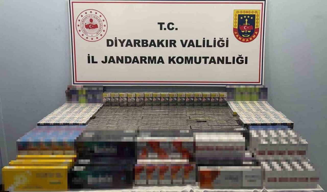 DİYARBAKIR'DA ÇOK SAYIDA GÜMRÜK KAÇAĞI MALZEME ELE GEÇİRİLDİ