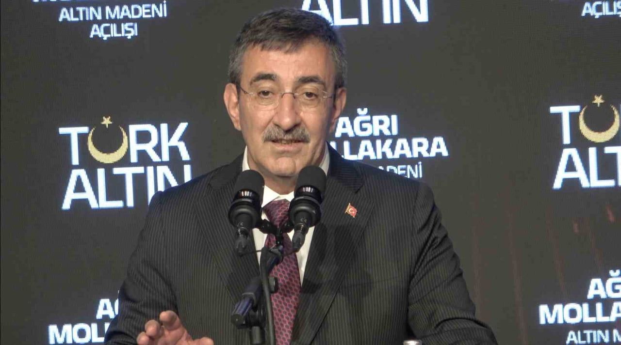 CUMHURBAŞKANI YARDIMCISI CEVDET YILMAZ, KONUŞMA YAPTI.