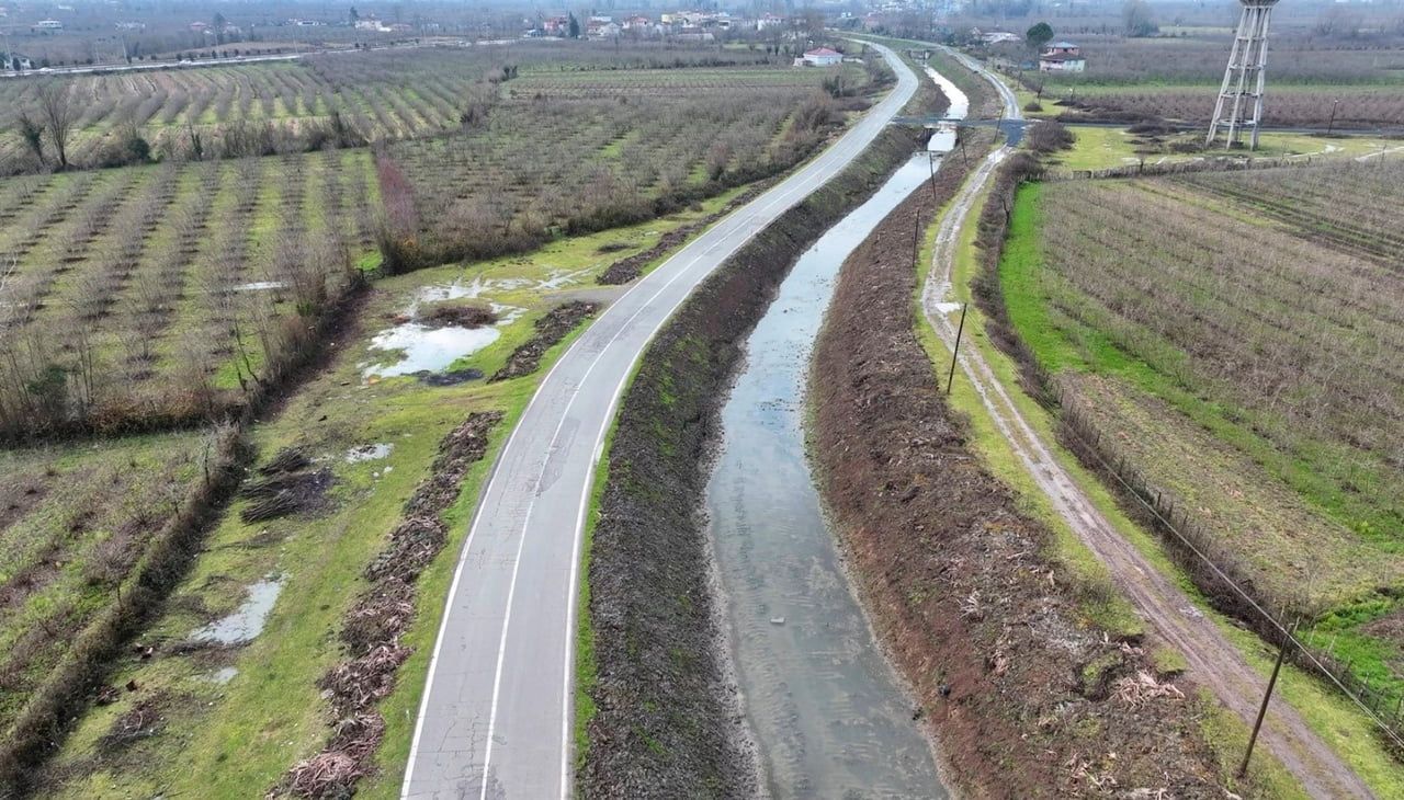 SAMSUN’DA DSİ TARAFINDAN YAPIMINA DEVAM EDİLEN VE 99 MAHALLEYE FAYDA SAĞLAYACAK ÇARŞAMBA OVASI SAĞ...
