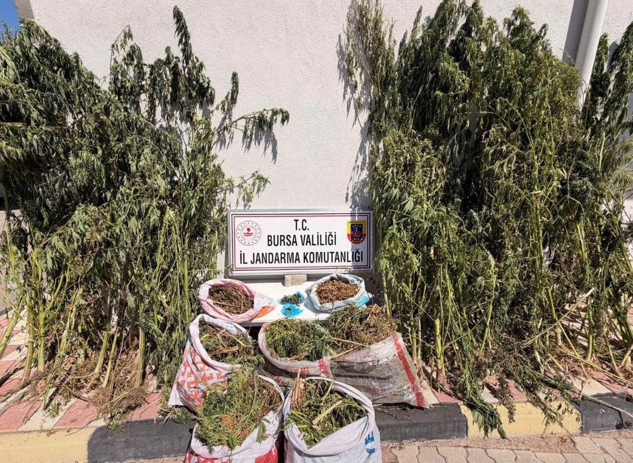 BURSA’DA 22 KİLO 675 GRAM ESRAR ELE GEÇİRİLDİ
