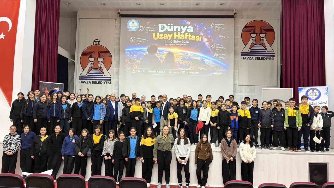 HAVZA DA DÜNYA UZAY HAFTASI