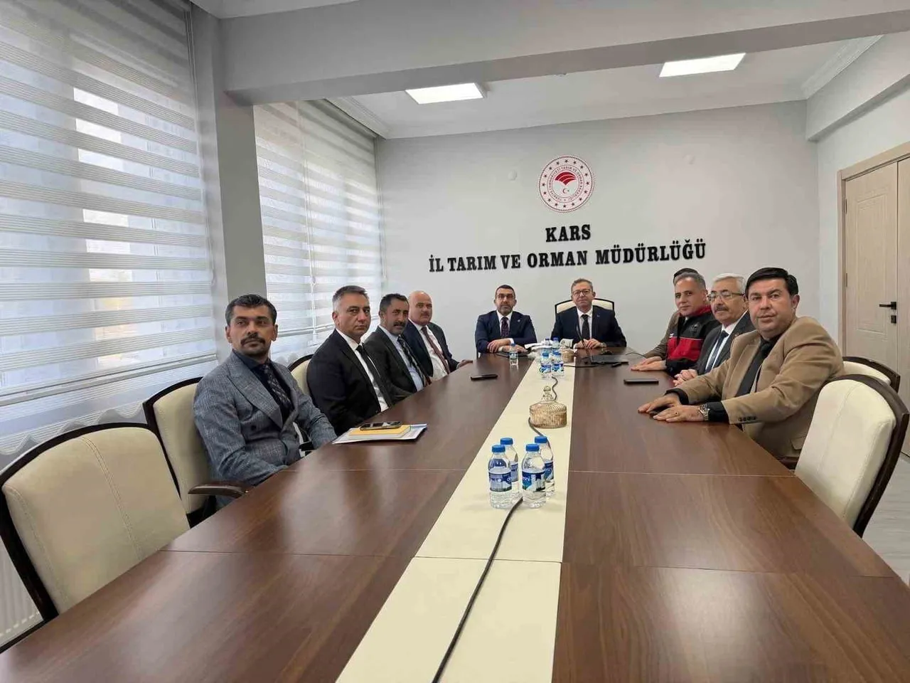 KARS’TA TOPRAK ANALİZ LABORATUVARI VE MERA EĞİTİM MERKEZİNE ZİYARET(KARS-İHA)