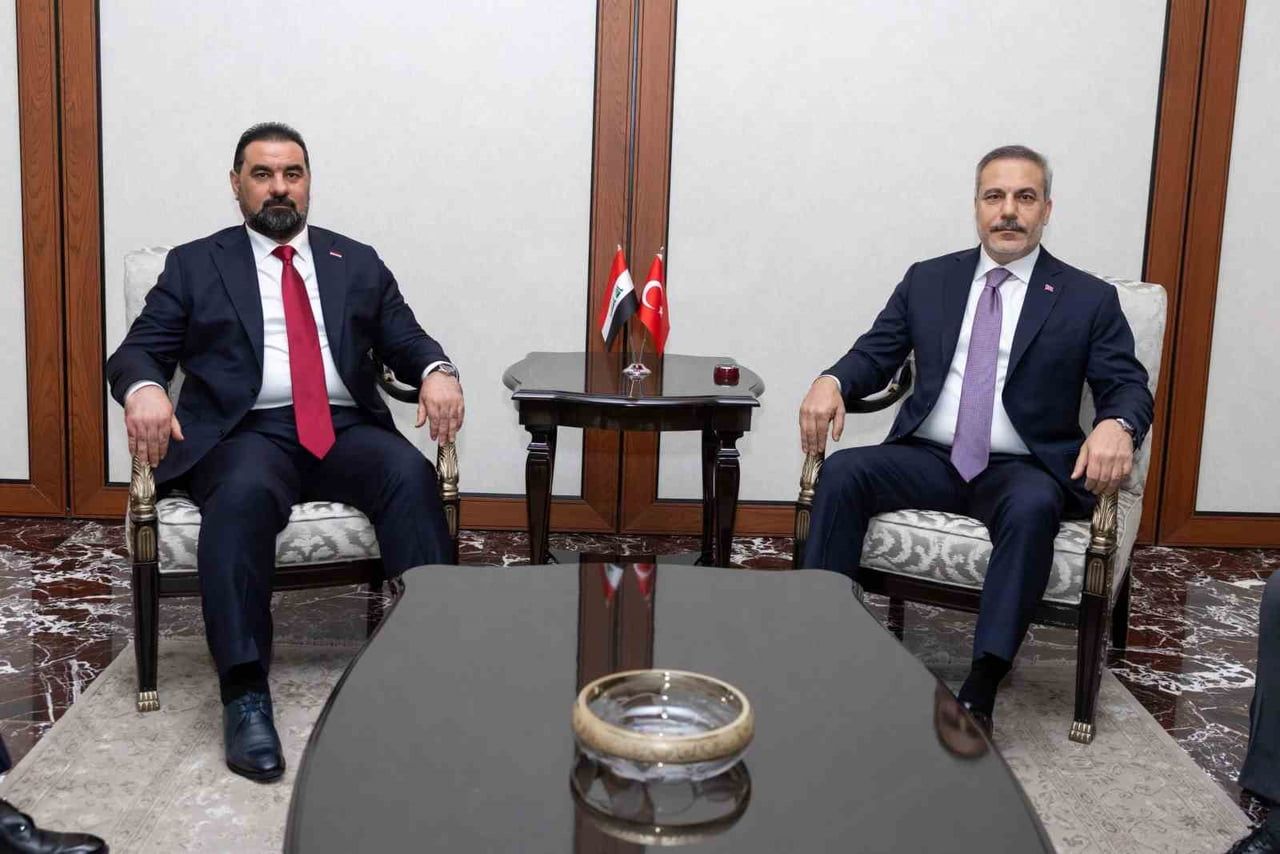 DIŞİŞLERİ BAKANI HAKAN FİDAN, IRAK TEMSİLCİLER MECLİSİ BAŞKANI HEYBET HALBUSİ İLE BİR ARAYA...