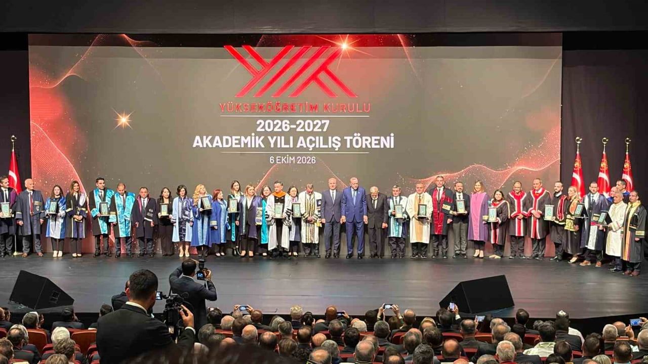 2026-2027 AKADEMİK YILI AÇILIŞ TÖRENİ, CUMHURBAŞKANI RECEP TAYYİP ERDOĞAN VE YÖK BAŞKANI EROL...