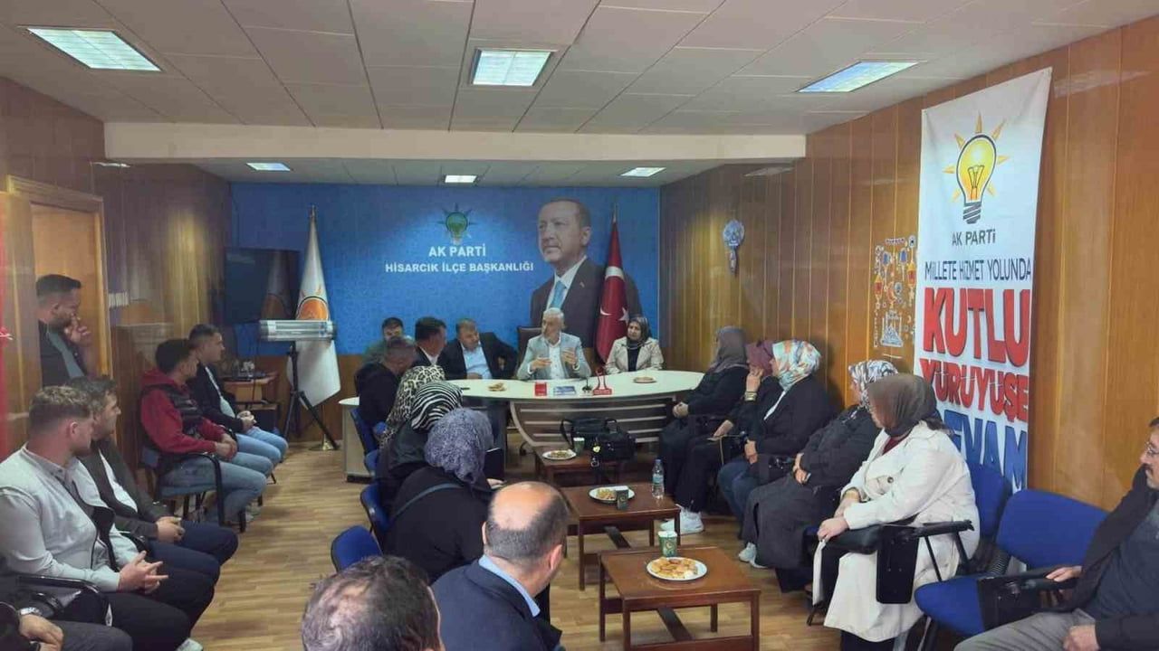 HİSARCIK AK PARTİ’DE İLÇE DANIŞMA TOPLANTISI GERÇEKLEŞTİRİLDİ
