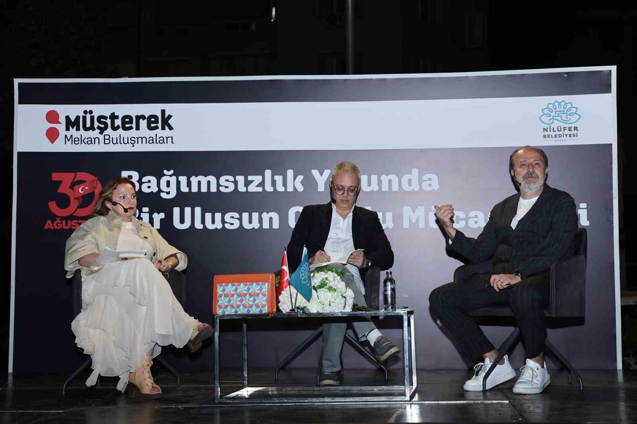 NİLÜFER BELEDİYESİ’NİN DÜZENLEDİĞİ MÜŞTEREK MEKAN BULUŞMALARI’NDA AKADEMİSYEN ORHAN ŞENER...
