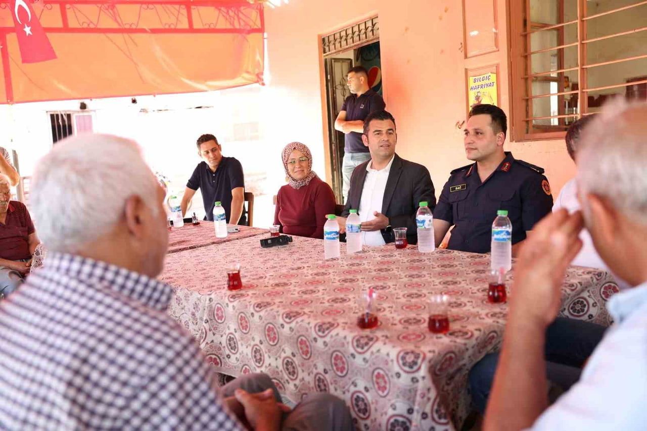 AKDENİZ KAYMAKAMI VE BELEDİYE BAŞKAN VEKİLİ MURAT BEŞİKCİ, MAHALLE ZİYARETLERİ KAPSAMINDA...