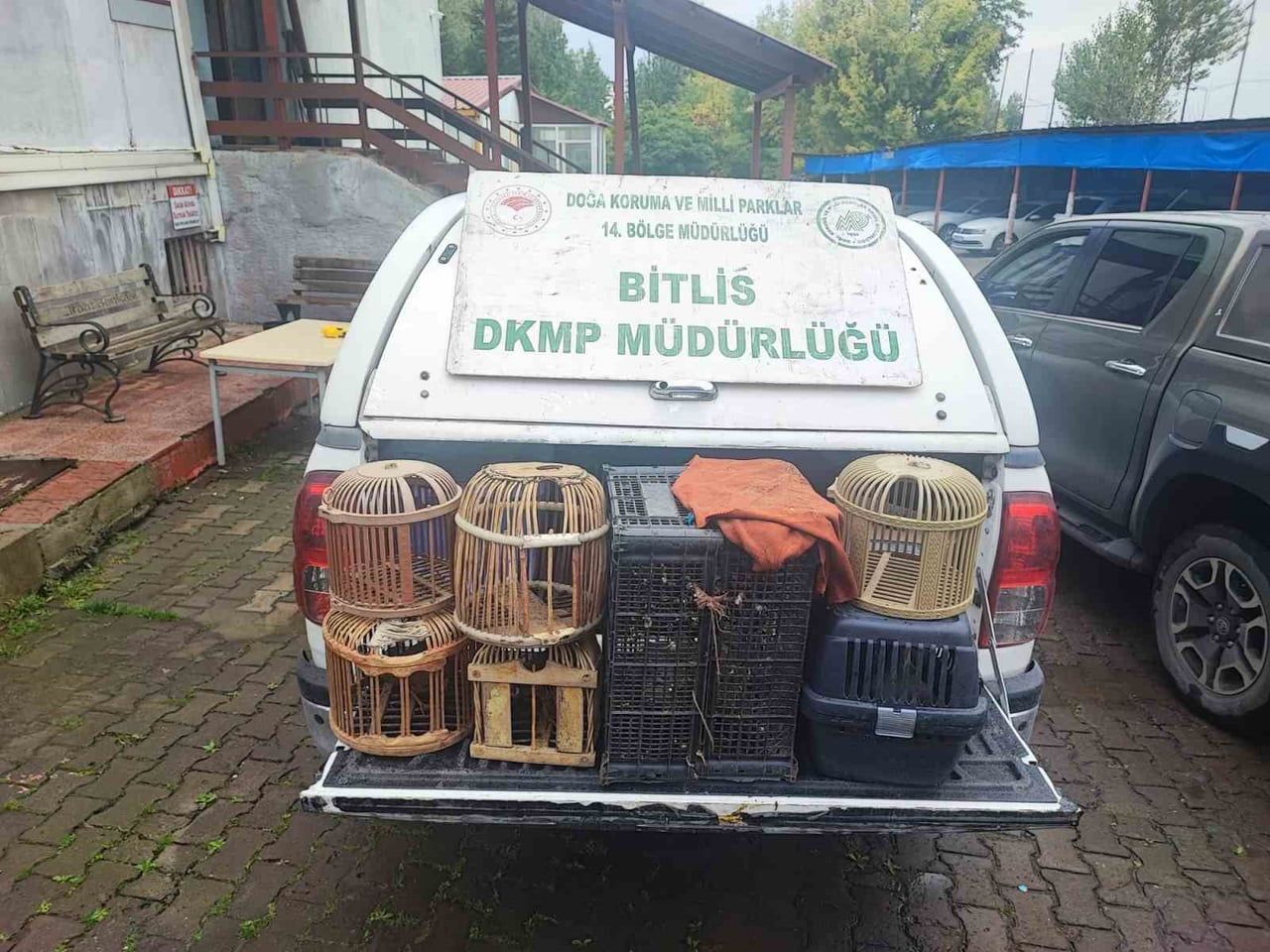 BİTLİS'İN GÜROYMAK İLÇESİNDE GÖÇERLERİN BULUNDUĞU ÇADIRLARDA YAPILAN ARAMADA ÇOK SAYIDA KAÇAK...