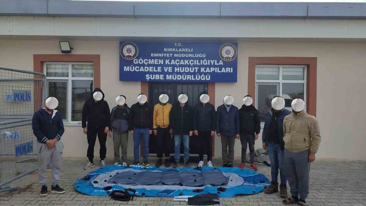 KIRKLARELİ'NİN BABAESKİ İLÇESİNDE GÖÇMEN KAÇAKÇILIĞINA YÖNELİK OPERASYONDA 7 YABANCI UYRUKLU ŞAHIS...