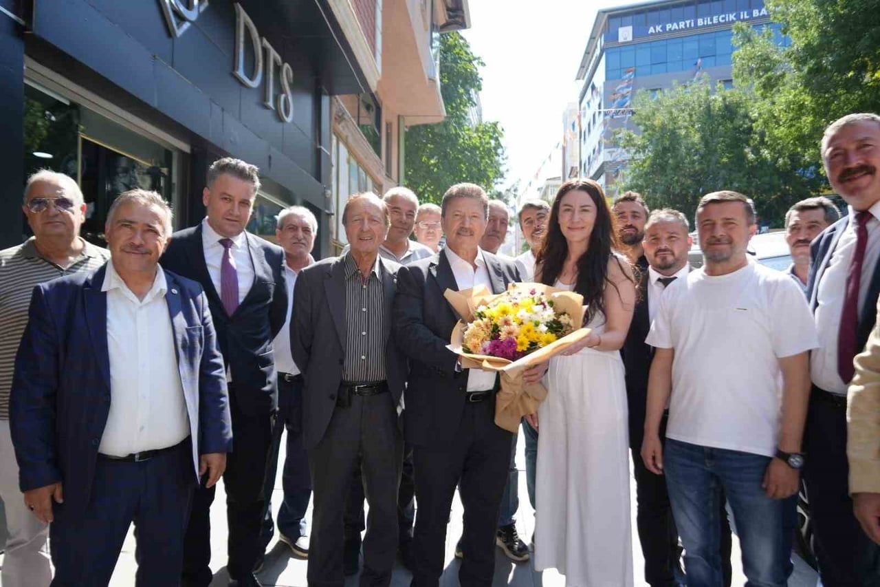 TÜRKİYE ŞOFÖRLER VE OTOMOBİLCİLER FEDERASYONU (TSŞOF) GENEL BAŞKANI MEHMET YİĞİNER, BİLECİK'E...