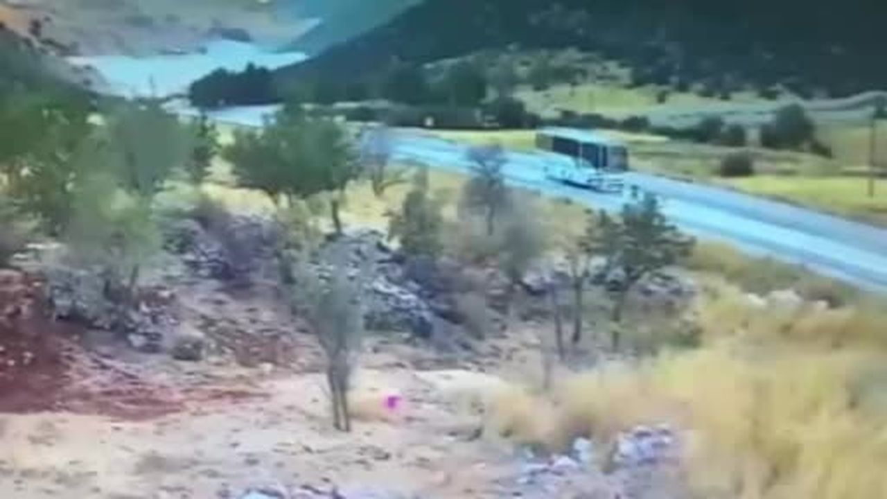 Gaziantep’teki 7 kişinin öldüğü feci kaza kamerada