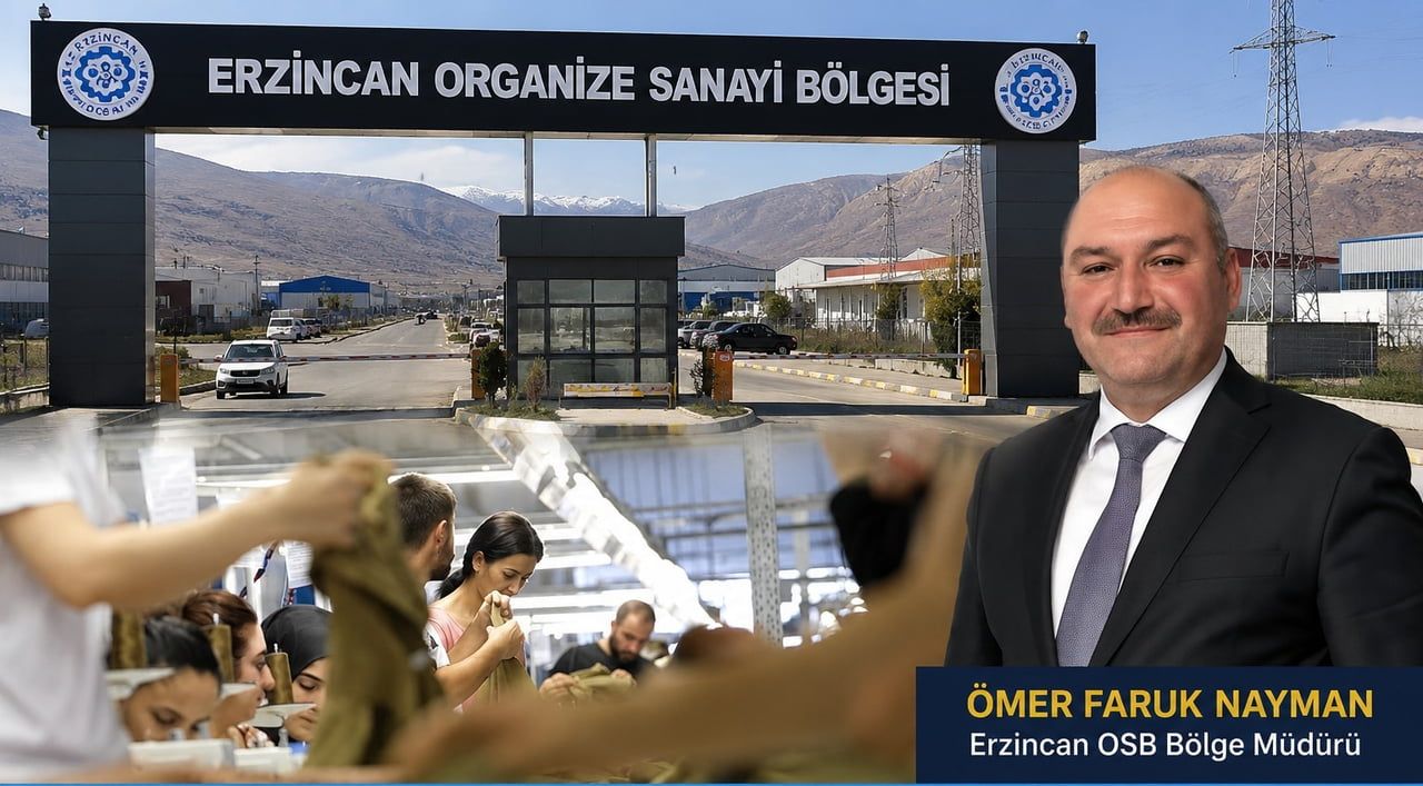 ERZİNCAN ORGANİZE SANAYİ BÖLGESİ (OSB), 12 FARKLI SEKTÖRDE FAALİYET GÖSTEREN 86 FABRİKASIYLA...