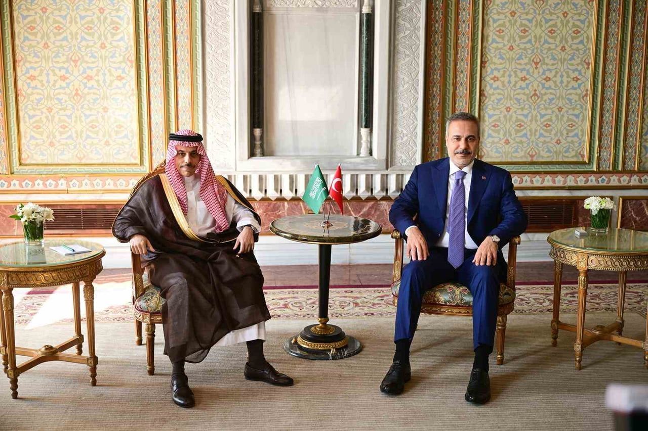DIŞİŞLERİ BAKANI HAKAN FİDAN, SUUDİ ARABİSTAN DIŞİŞLERİ BAKANI FAYSAL BİN FERHAN AL SUUD İLE...