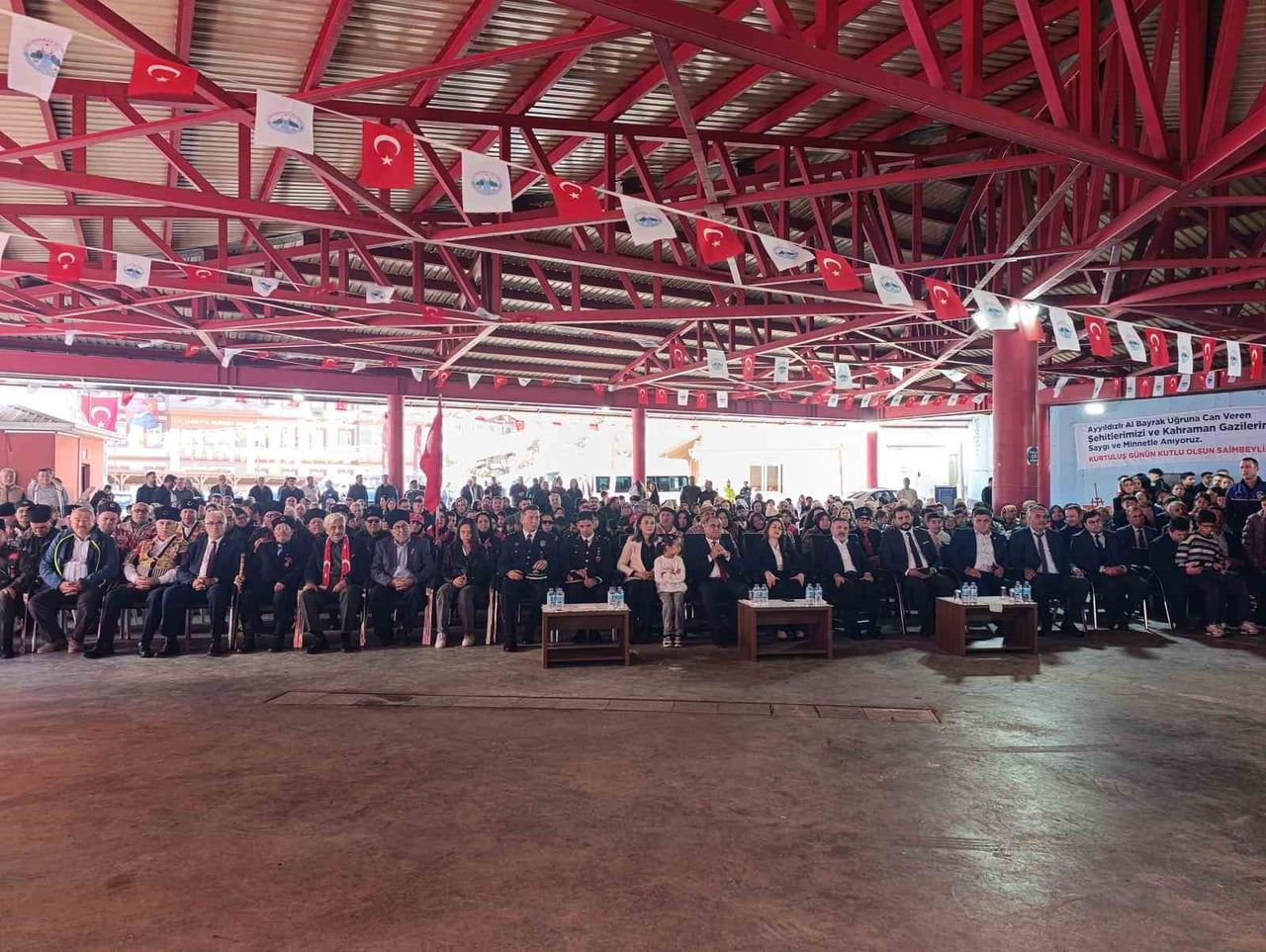 SAİMBEYLİ’NİN KURTULUŞUNUN 106. YIL DÖNÜMÜ TÖRENLERLE KUTLANDI
