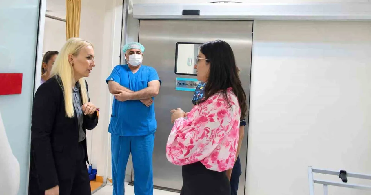 MUĞLA İL SAĞLIK MÜDÜRÜ DR. ERİŞ BAŞARAN AKÇA, DALAMAN DEVLET HASTANESİ VE FETHİYE’DE...