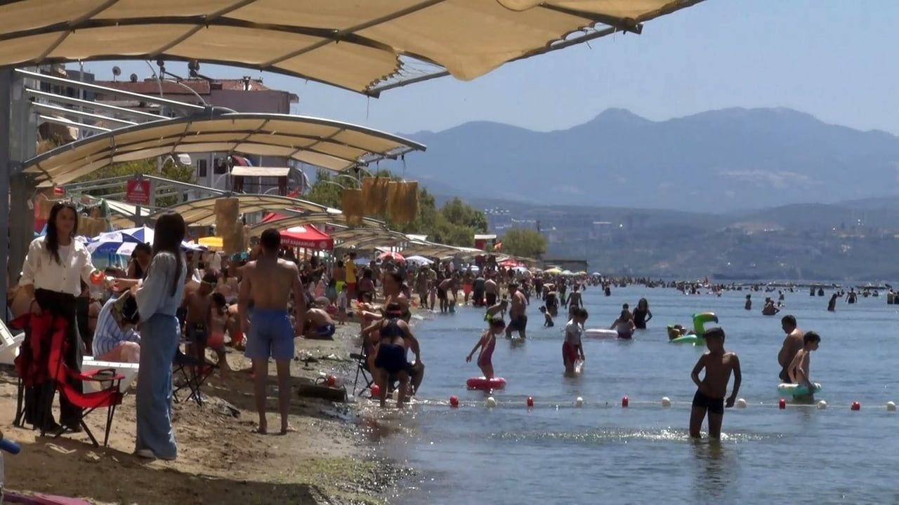 DENİZ SEZONUNUN BİTMESİNE YAKIN BURSA'NIN SAHİLLERİNDEN SEVİNDİREN HABER GELDİ. BURSA'DA MUDANYA...