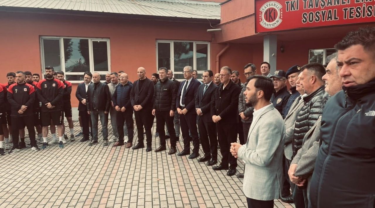 KÜTAHYA'NIN TAVŞANLI İLÇESİNE BAĞLI TUNÇBİLEK BELDESİNDE FAALİYET GÖSTEREN TKİ TAVŞANLI...