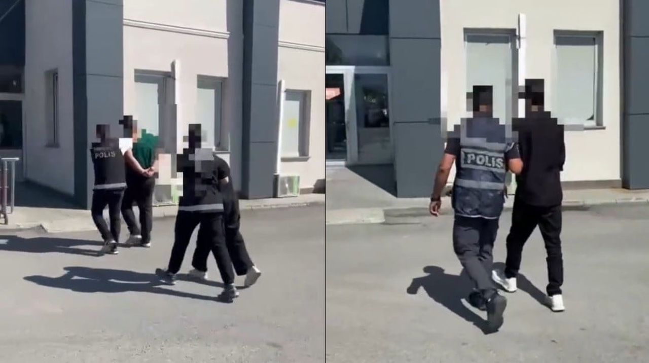 EMNİYETTEKİ İŞLEMLERİNİN ARDINDAN ADLİYEYE SEVK EDİLEN 3 ŞÜPHELİ, ÇIKARILDIKLARI MAHKEMECE...